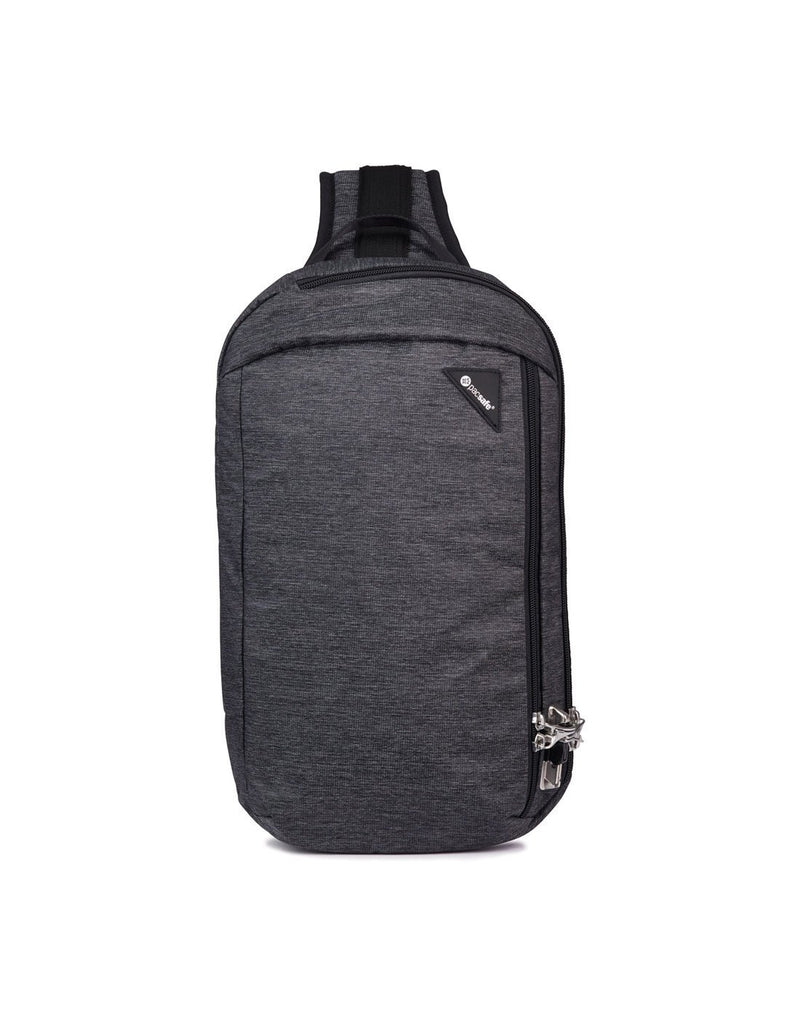 Pacsafe vibe 325 granite melange grey colour anti-theft sling pack