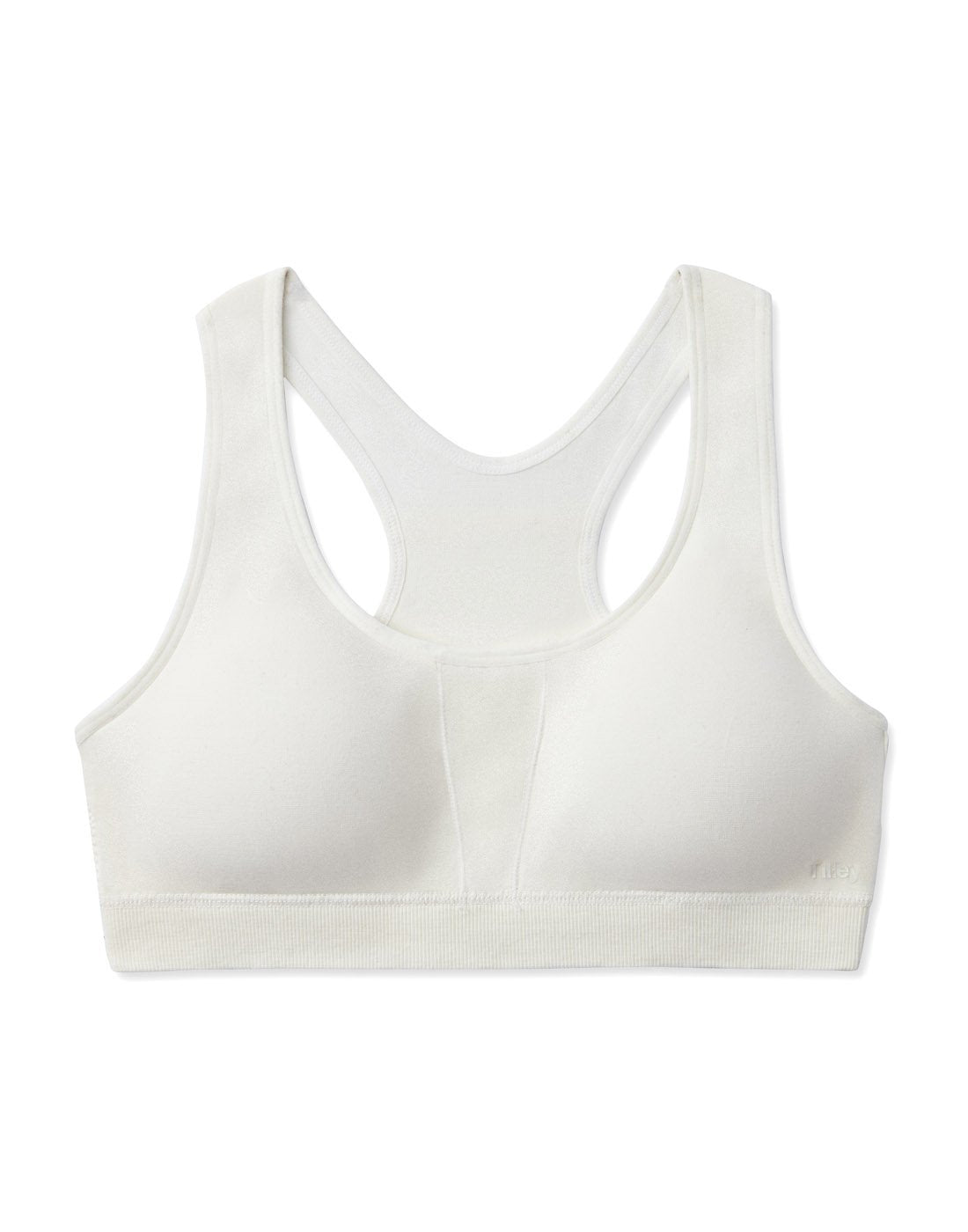 Tilley Women's Comfort Travel Bra - white, front view