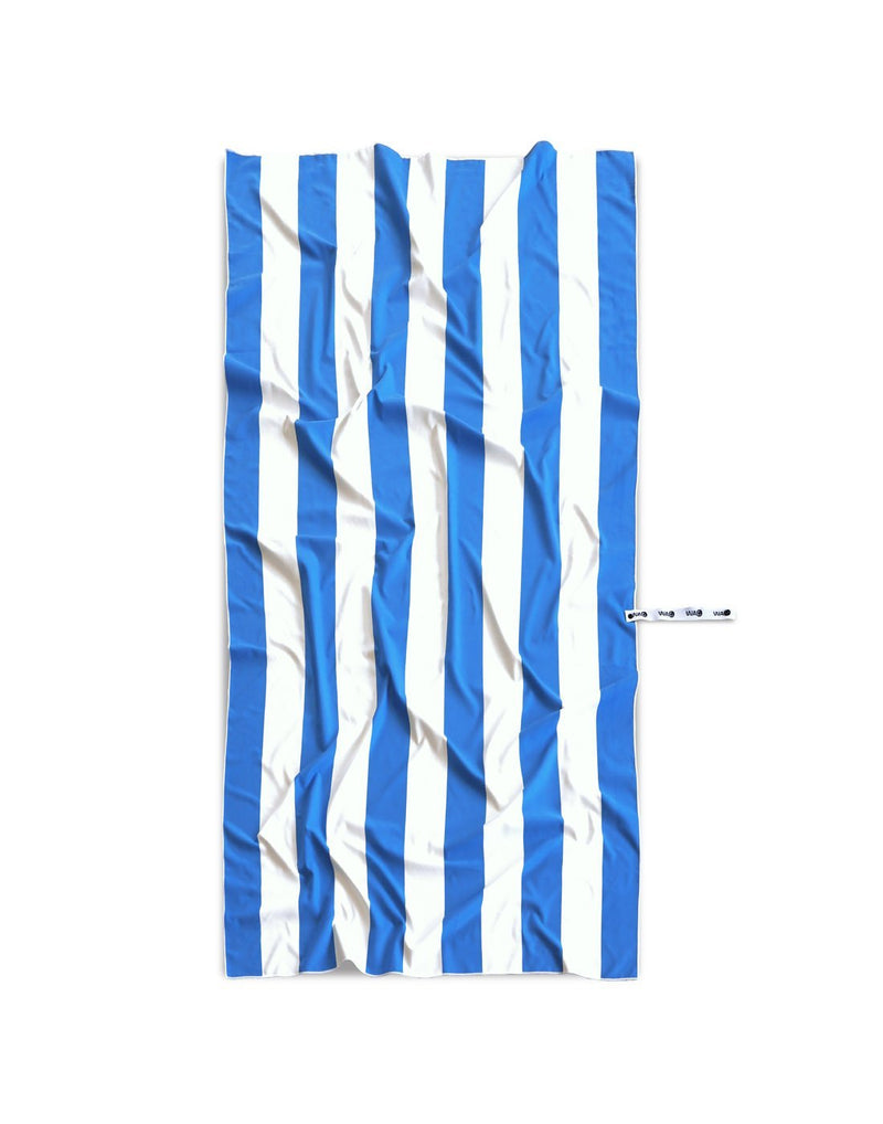 Waci jumbo beach towel french blue design