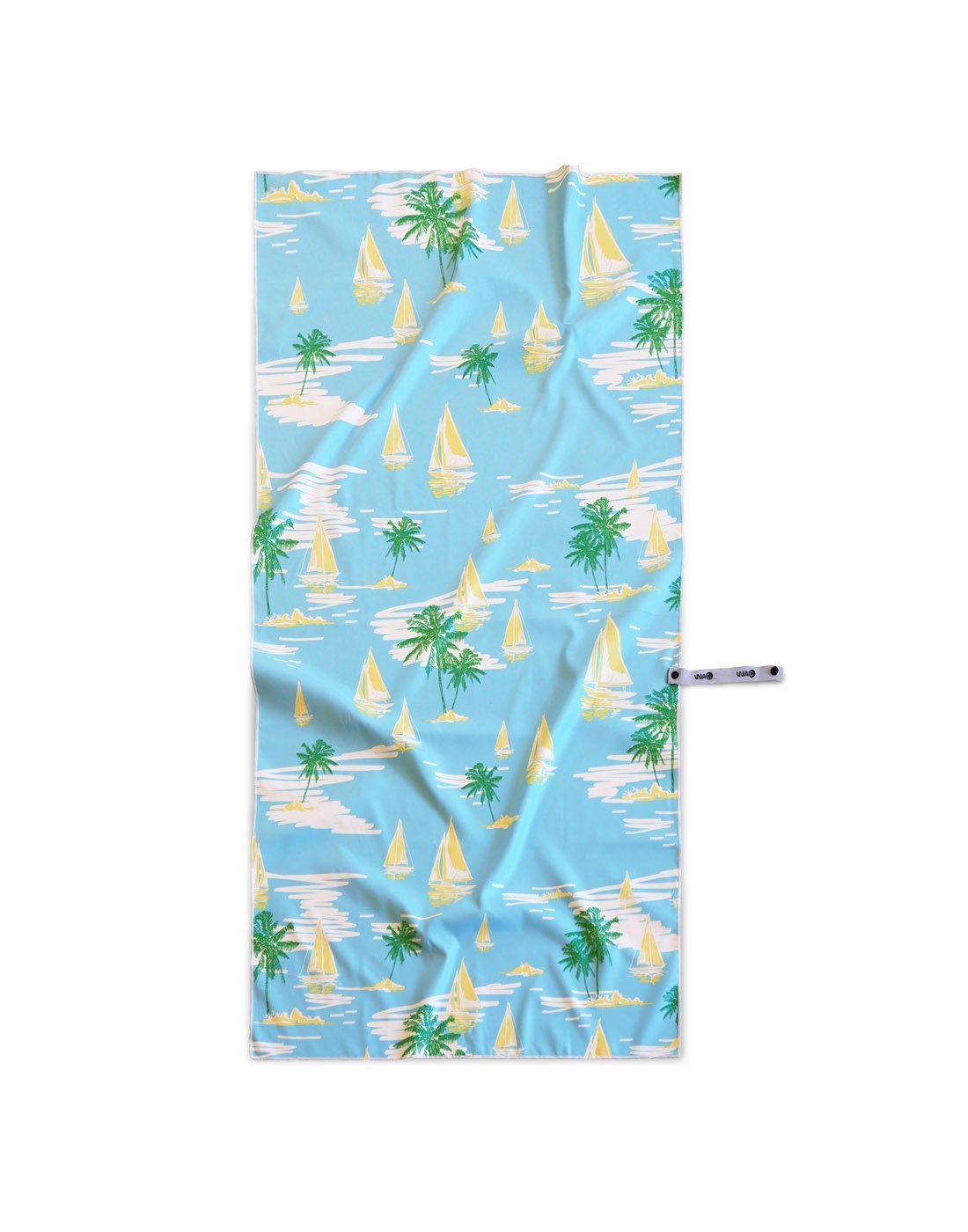 Waci beach towel sailing design