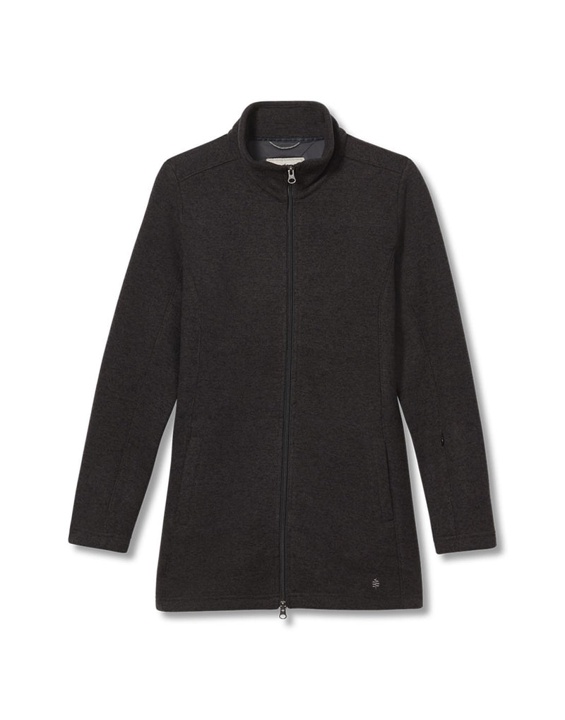 Royal Robbins Women's Sentinel Peak Jacket in charcoal colour, front view
