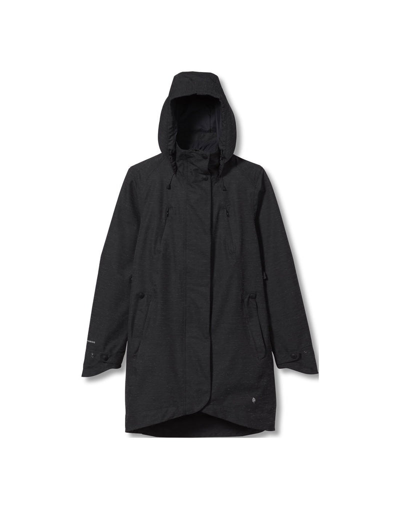 Royal robbins women's waterproof trench front view