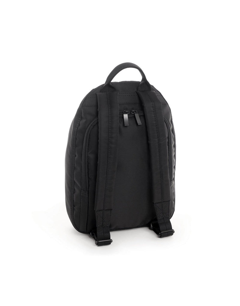 Hedgren vogue black colour backpack back view