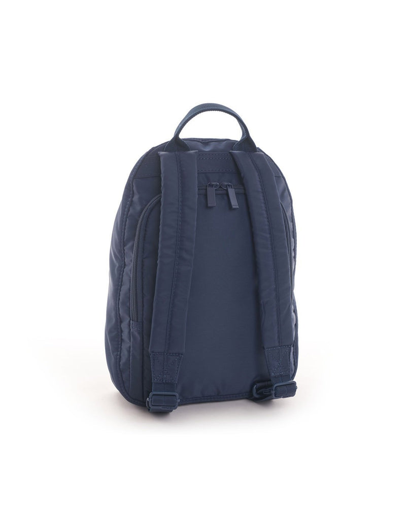 Hedgren vogue dress blue colour backpack back view