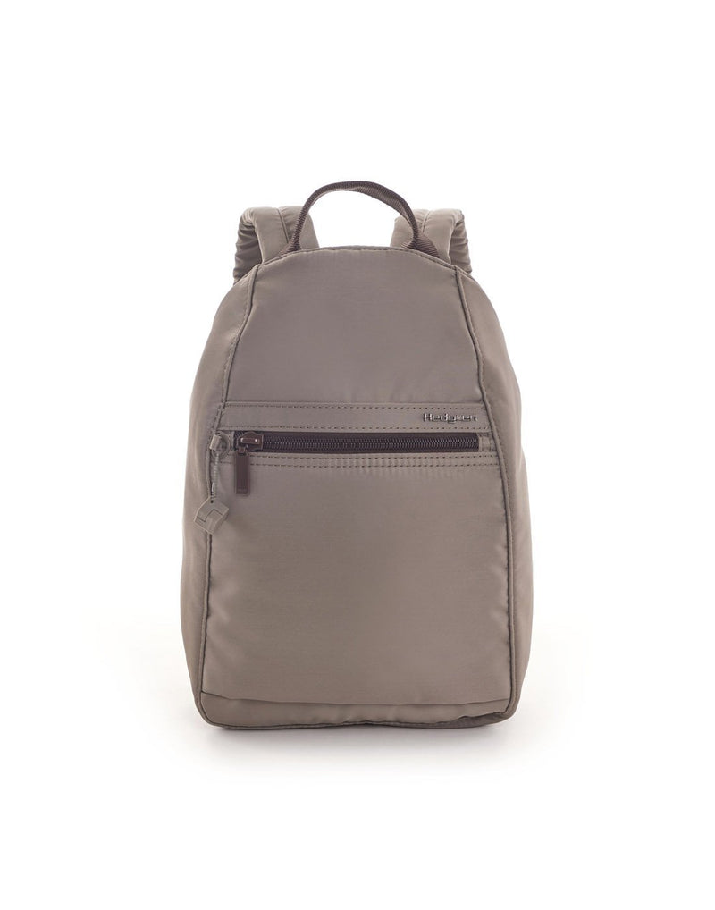Hedgren vogue brown colour backpack front view