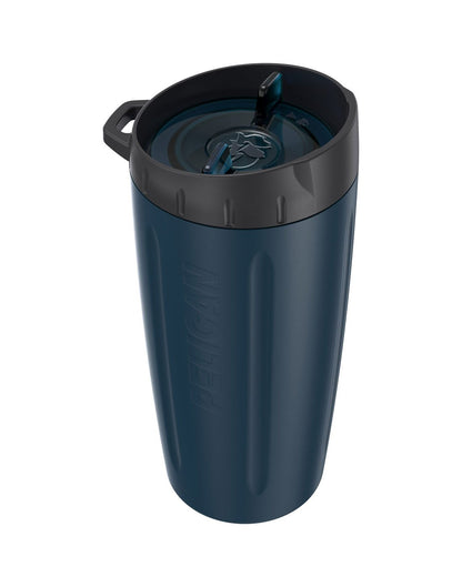 Pelican 16oz Dayventure Tumbler - Pacific Blue colour, front top view