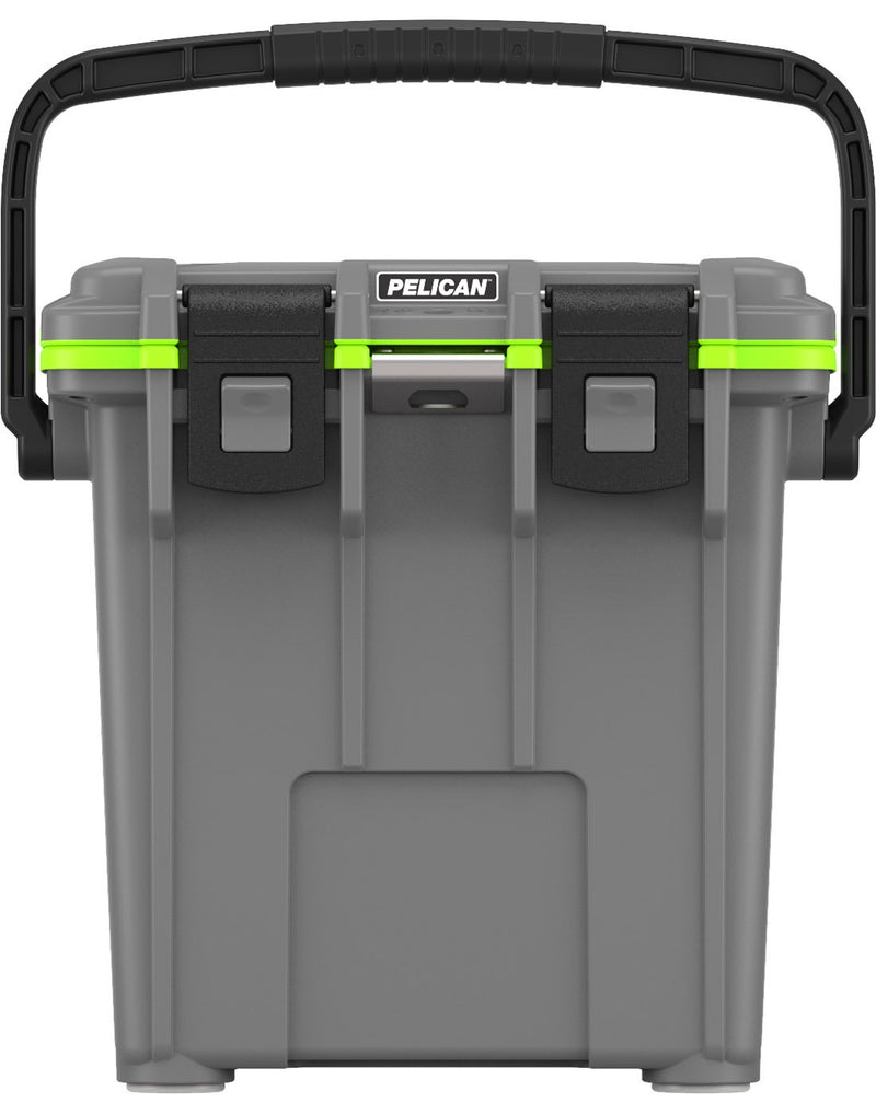 Pelican™ Elite 20qt Cooler - dark grey and green colour, product front view
