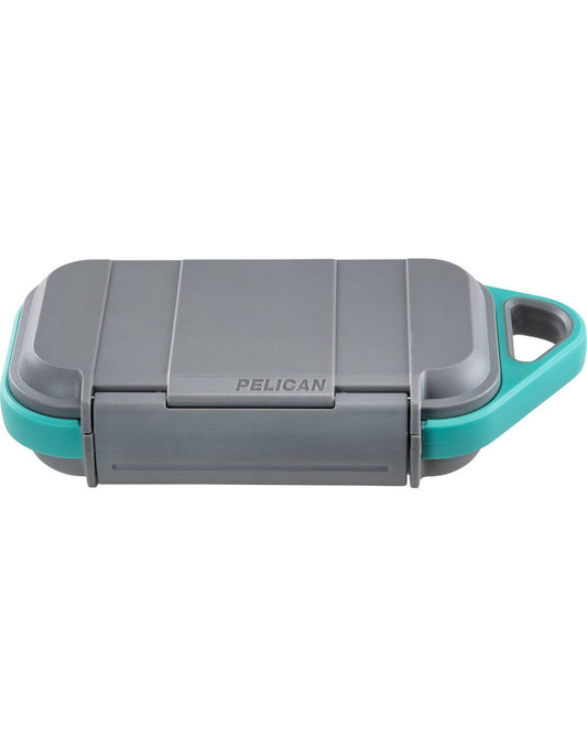 Product Image – Pelican go™ g40 personal utility go case slate/teal colour corner view