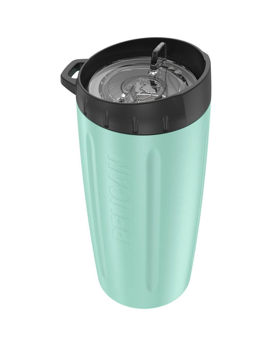 Product Image – Pelican 16oz Dayventure Tumbler - seafoam colour, front top view