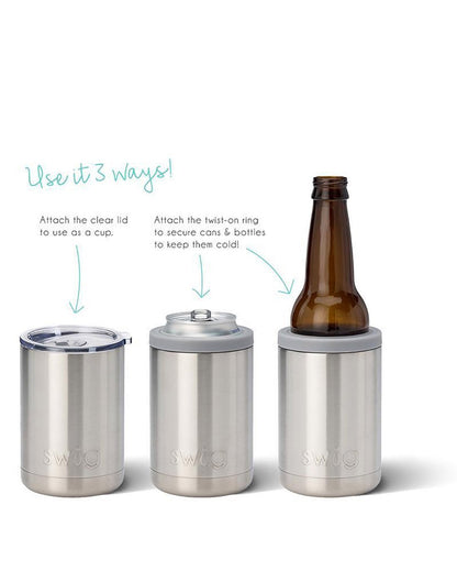 Swig 12 oz combo cooler - purple ways to use